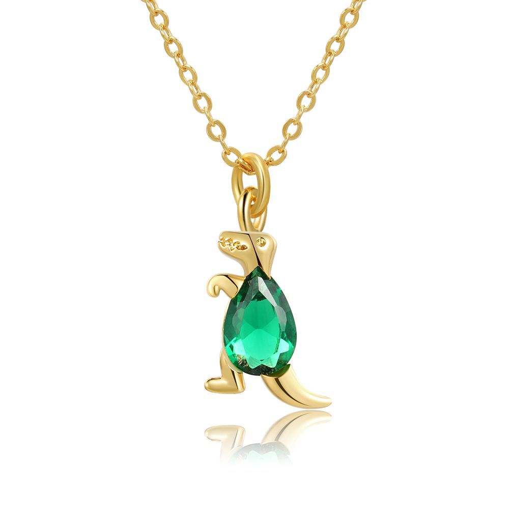 Wholesale Small Animal Elements 18K Gold Plated Color Preserve Necklaces